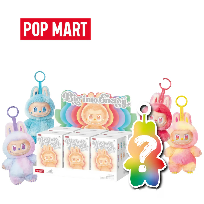 Monsters Big into Energy Series-Vinyl Plush Pendant Blind Box 2025 POP MART The