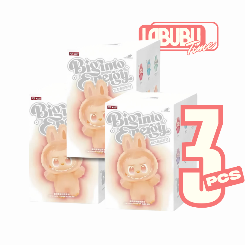 Monsters Big into Energy Series-Vinyl Plush Pendant Blind Box 2025 POP MART The